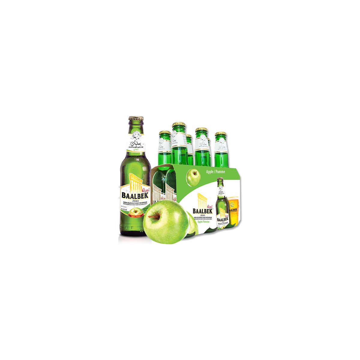 Baalbek Apple malt drink 330ml * 24